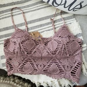 Mauve bralette